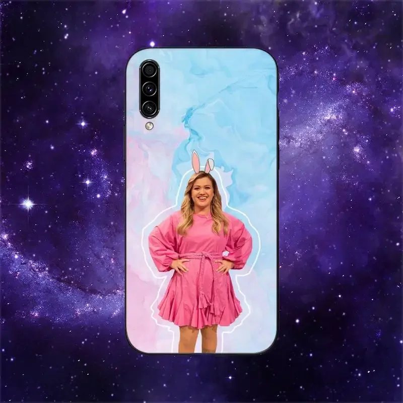 Kelly Clarkson Zanger Telefoon Case Voor Samsung Galaxy A02 A12 A13 A22 A32 A41 A51 A53 A71 A73 Shell