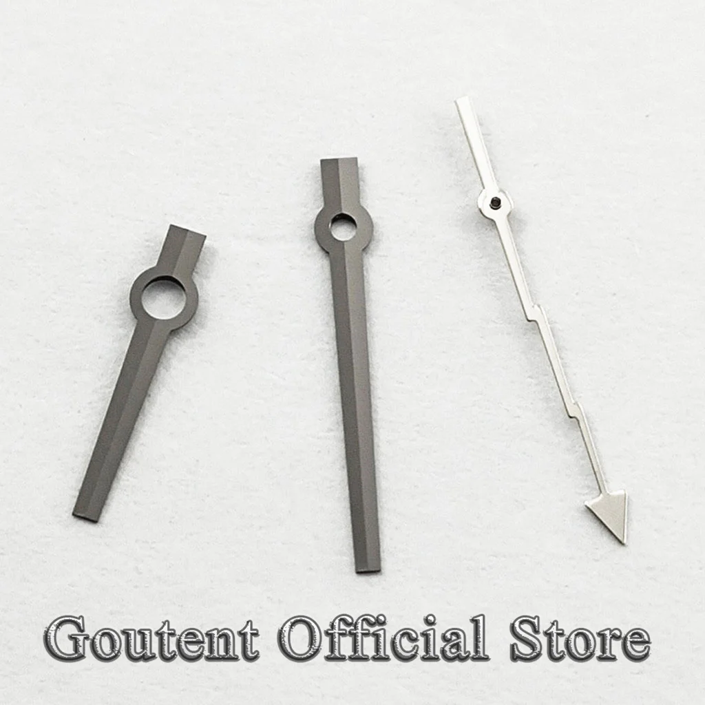 Goutent برتقالي/أخضر/أزرق/أسود/فضي البرق من جهة ثانية مناسبة لملحقات ساعة الحركة الأوتوماتيكية NH35 NH36