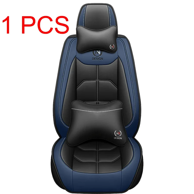 1 PC PU Leather Full Coverage Car Seat Cover for HYUNDAI Tucson Santa FE I30 I40 Veloster Genesis Venue Ioniq Car Accessories