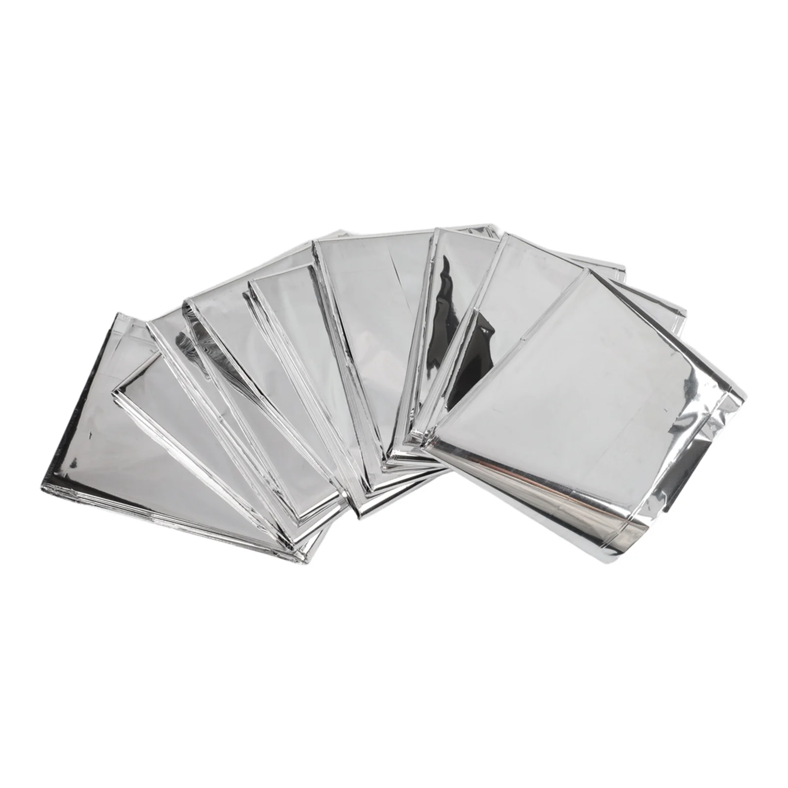 Reflective Mylar Film 6 Pieces for Plant Growth and Heat Retention with Tear Resistant and Lightweight Material