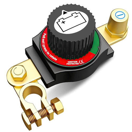 1 Uds. Interruptor de desconexión de batería de poste superior 12V 48V Kit de corte para coche RV barco camión ATV instalación de Terminal positivo