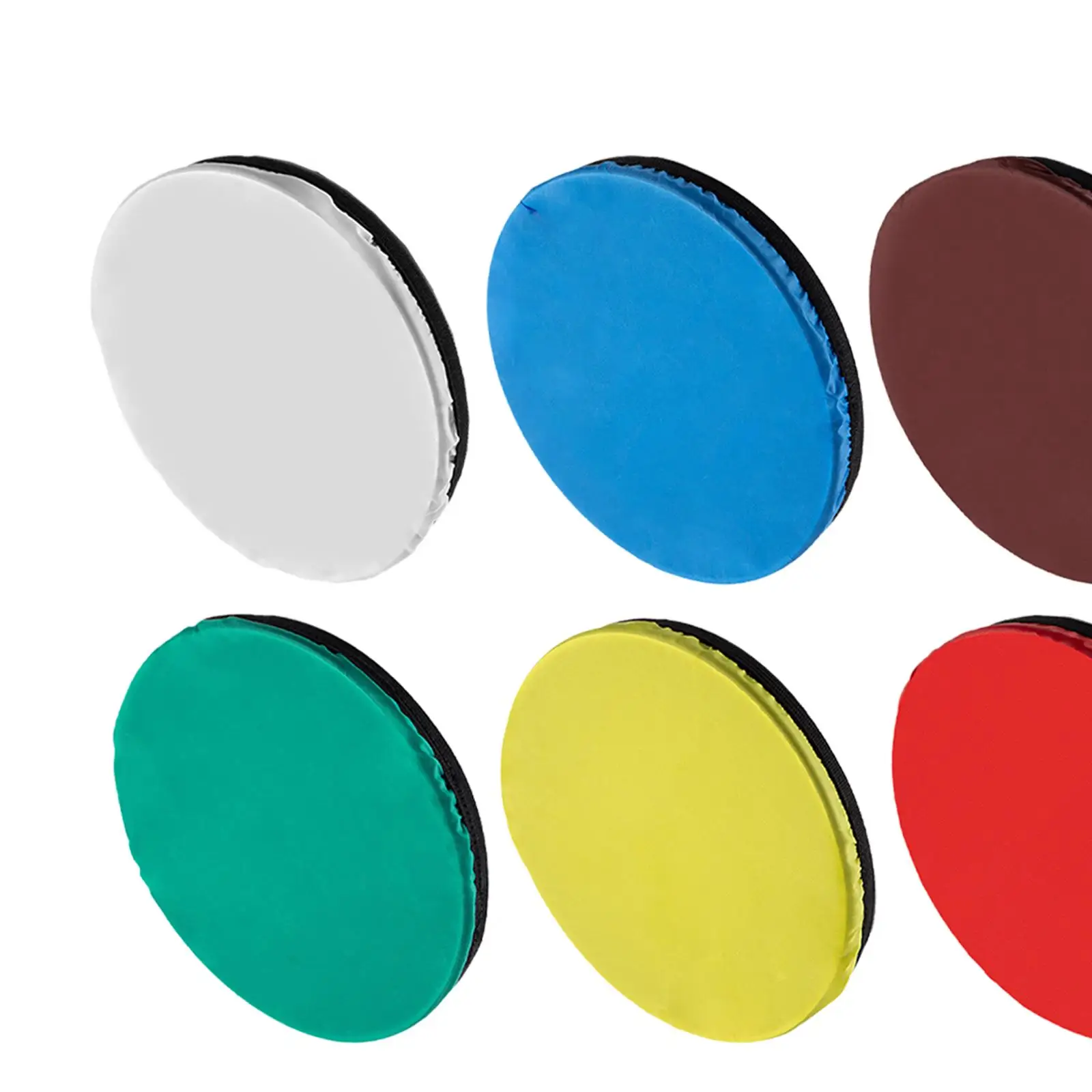 6 Pieces Soft Diffuser Light Covers Portable Direct Replaces Photo Accessory Lampshades Lamp Sock Cover Cloth Strobe Reflector