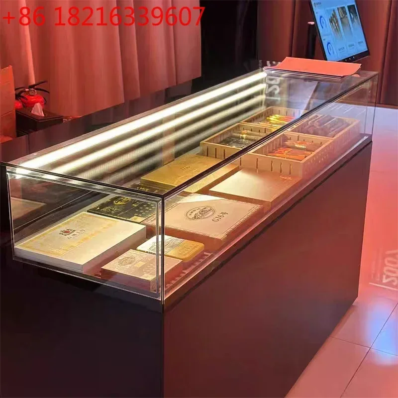 TAO Constant temperature and humidity cigar display cabinet Cigar bar Tobacco shop display cabinet