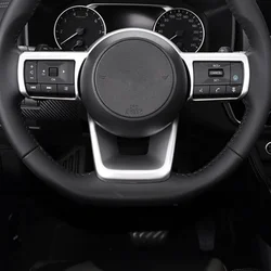 For Nissan X-Trail T33 Qashqai J12 Rogue 2024 2022 2023 ABS Car Steering Wheel Buttons Frame Cover Trim Sticker Auto Accessories