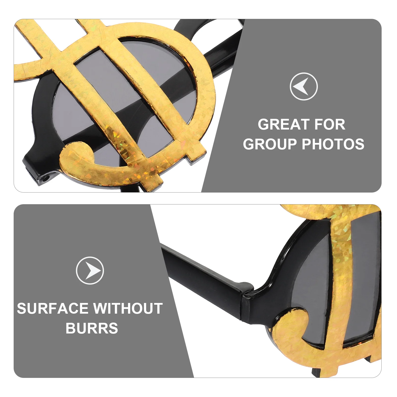 

1pcs Novelty Party Glasses Fun Photobooth Props Decorative Party Supplies Beach Wedding Birthday Music Festival Favors