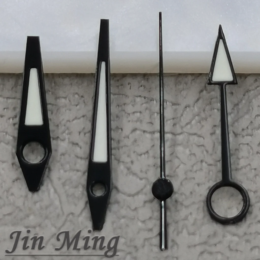 

Высокое качество 4 контакта GMT NH34 стрелки часов 12,5*12,5*12*8 зеленый светящийся черный/серый для NH34A/NH35 аксессуары для часов с механизмом