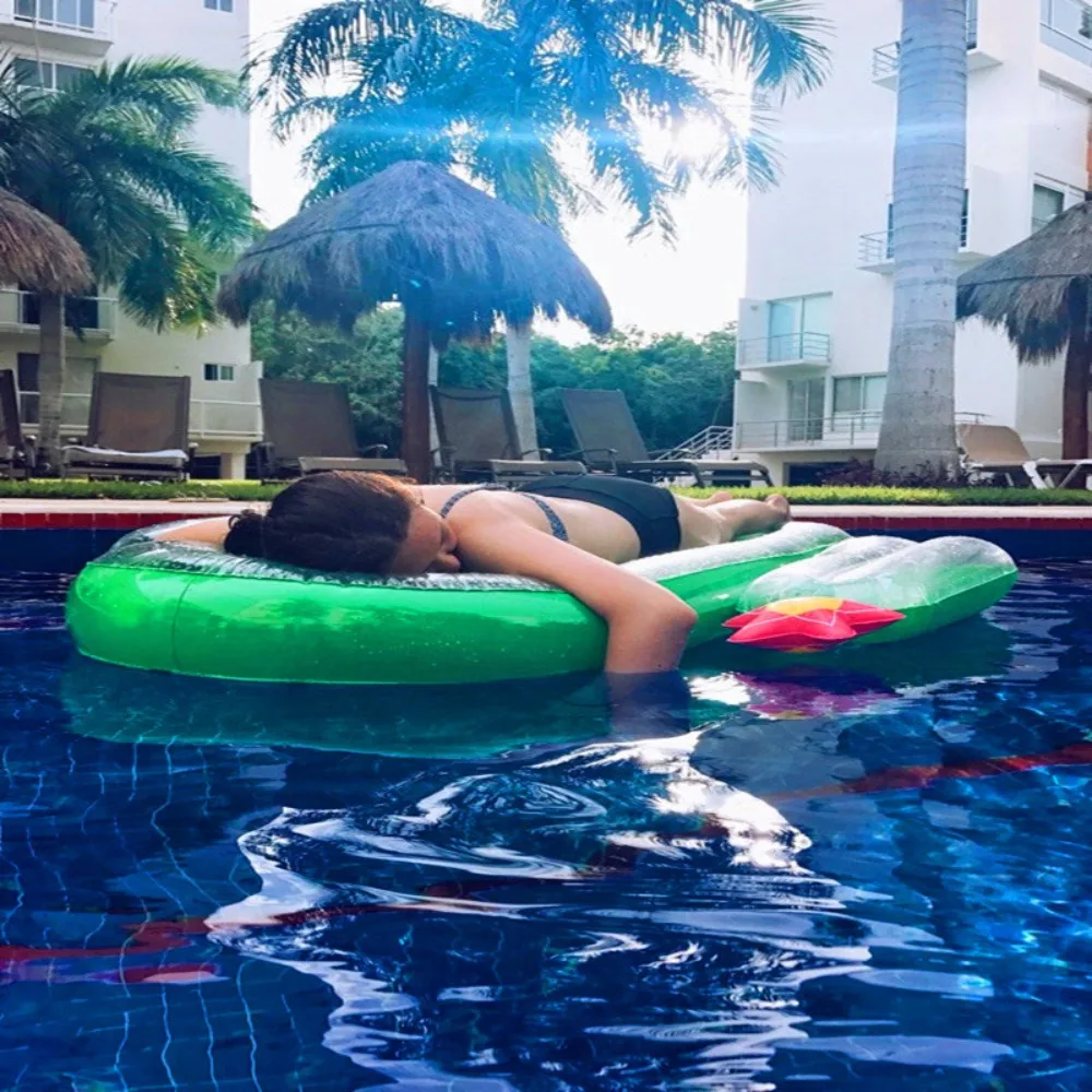 inflatable-cactus-floating-row-adult-water-mounted-floating-bed-summer-vacation-water-toy-adult-floating-mattress
