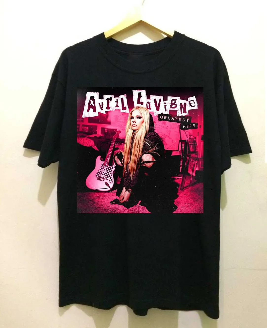 

Avril Lavigne Album Greatest Hits Adult Unisex T-Shirt All Size S To 5XL