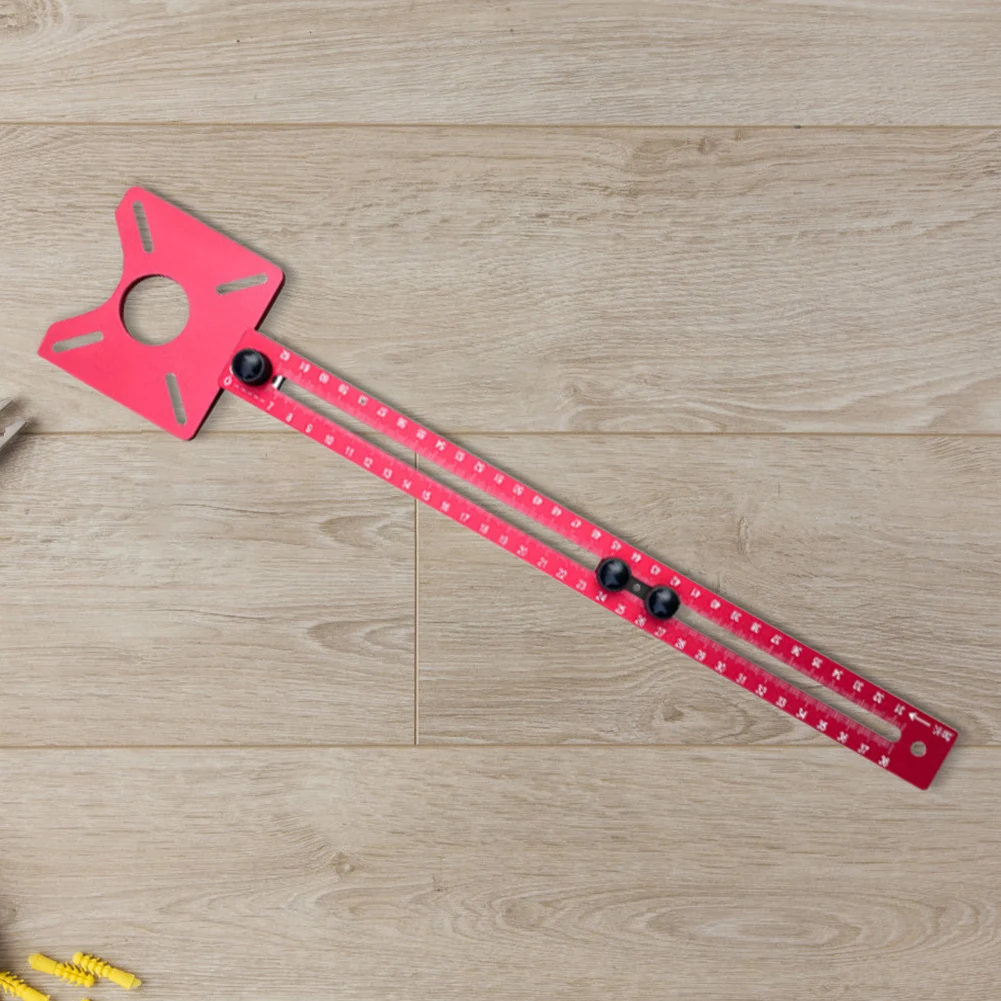 Router Frezen Groefbeugel Aluminium Universele Router Tafel Inzetplaat met Basis Timmerwerk Cirkel Snijden Gids Board