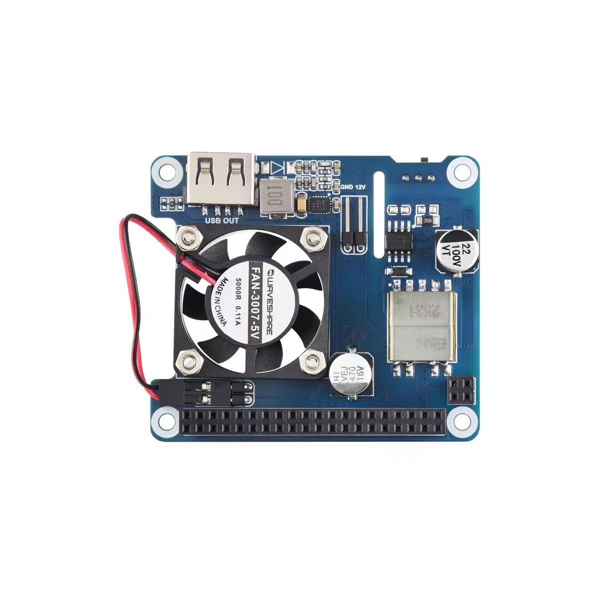 Micro snow sweet potato robot RDK X5 development board Ethernet power supply expansion board POE radiator module