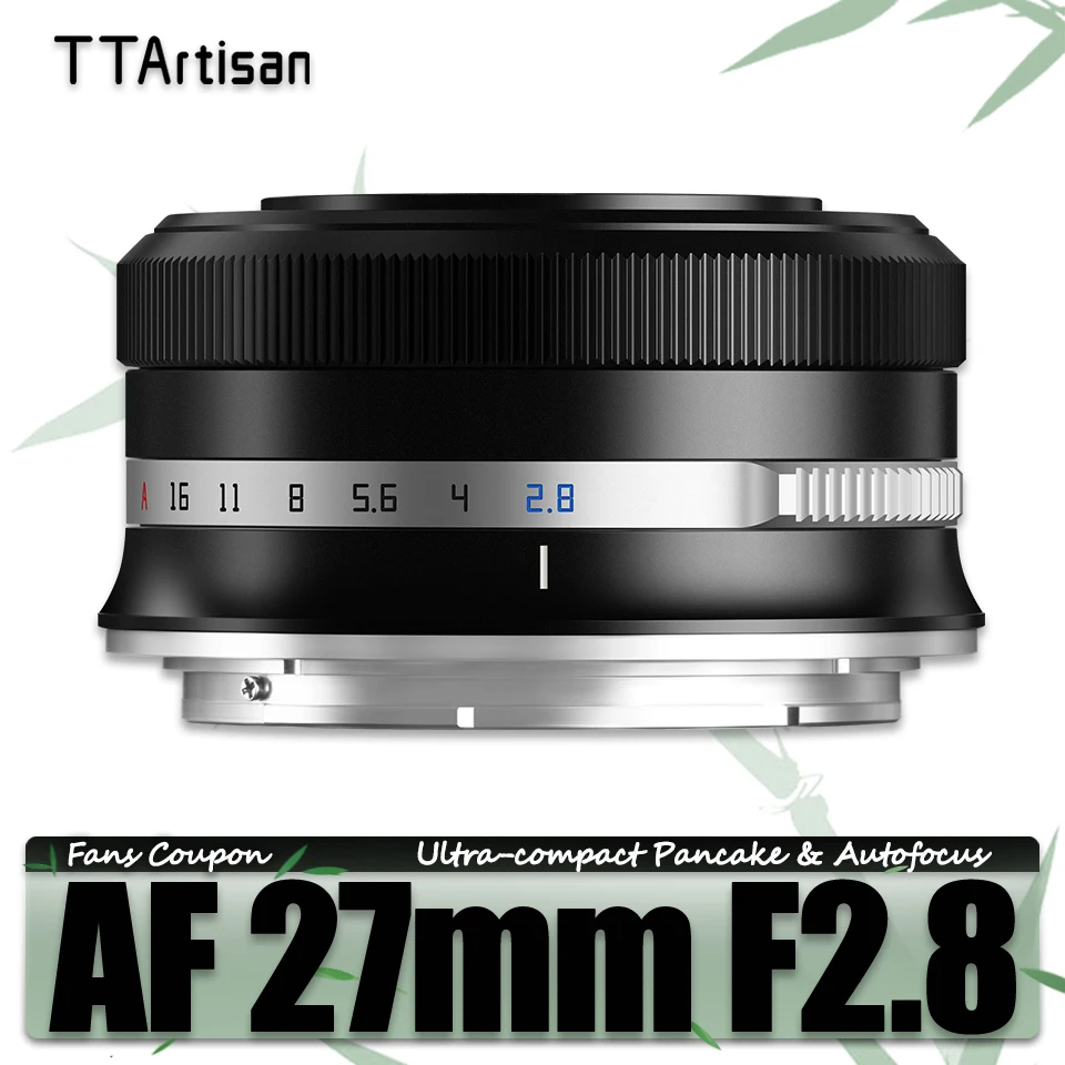 

TTArtisan AF 27mm F2.8 Z APS-C Frame Camera Lens for Street Photography Camera Lens with Nikon Z-mount Z50 Z30 Z5 ZFC Z7 Z9