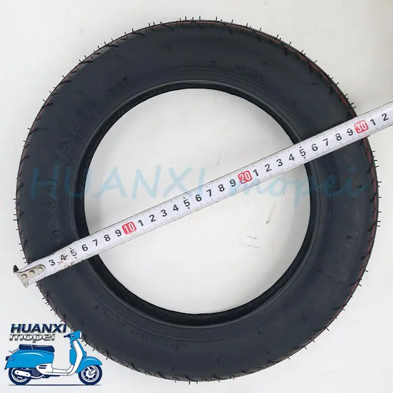 12 Inch Tubeless Tyre 12 1/2x2 1/4 (57-203) Vacuum Tire for Bike Stroller Urban Fits Many Gas 12x2.125 Outer Tyre Rubbe
