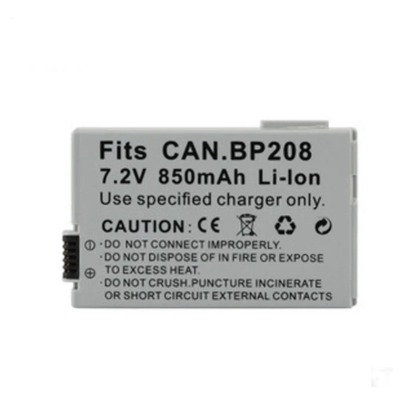 buy more will cheap FOR DIGITAL CAMERA BP-208 BATTERY BP208 LITHIUM BATTERY 7.4V 850MAH Card CAMERA