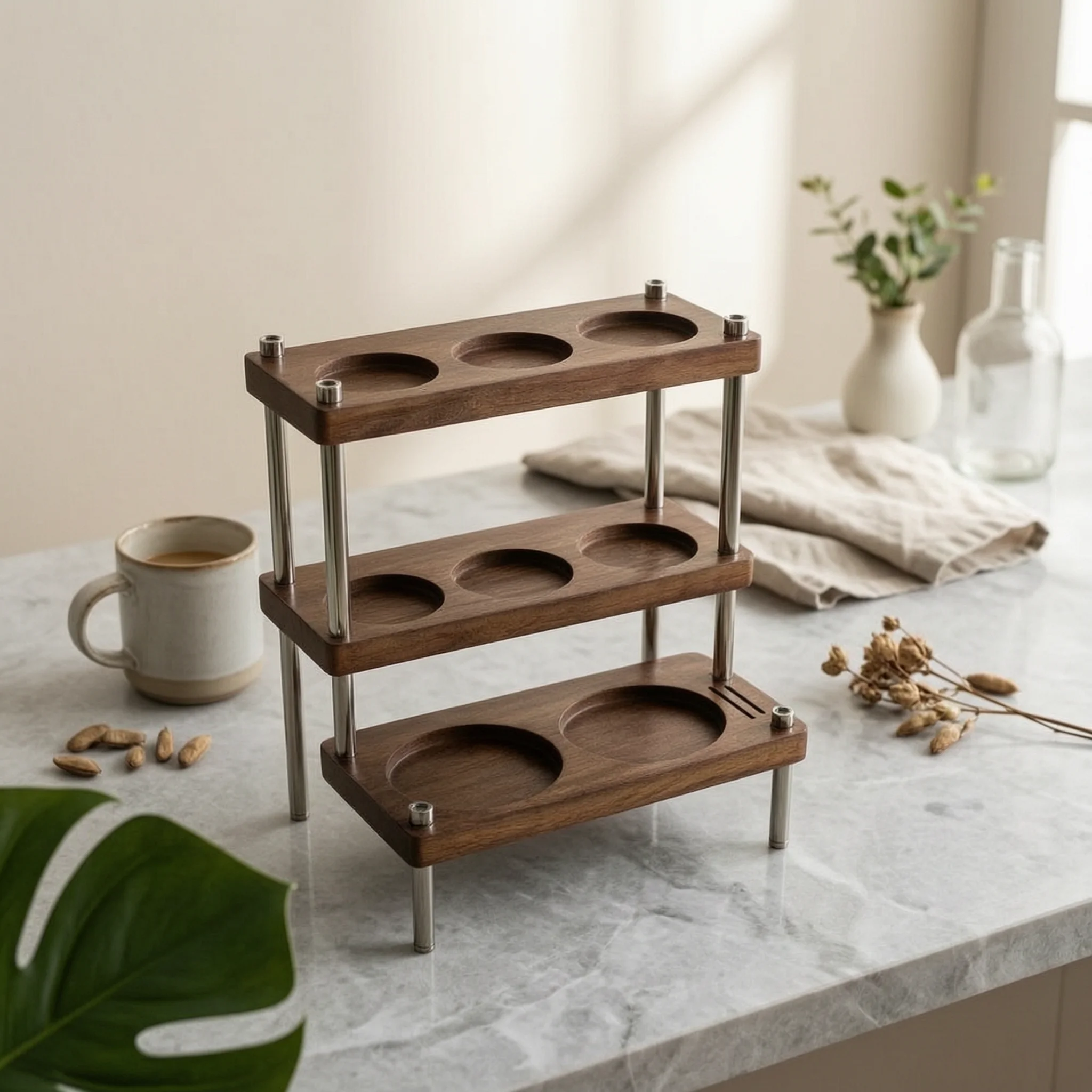 supporto-per-accessori-da-caffe-stazione-tamper-stabile-con-ripiani-organizzatori-facile-da-pulire-antiscivolo-per-baristi-bancone-della-cucina