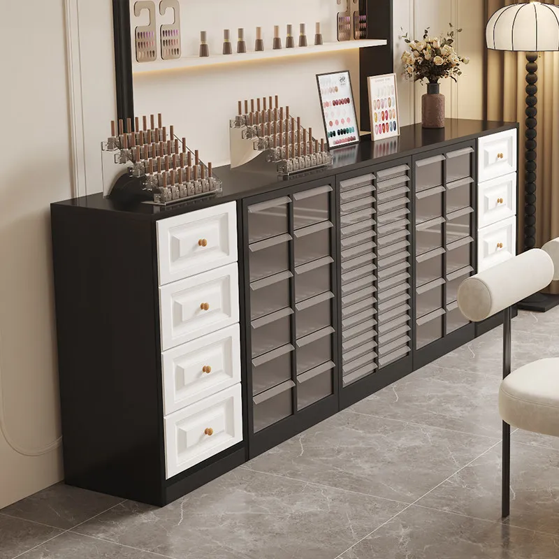 LLMM nail polish drawer storage nail salon display nail cabinet