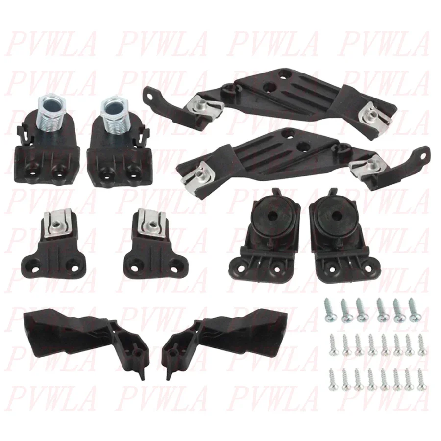 For VW T-cross 2019 2020 2021 2022 2023 2024 Car Front Bumper Headlight Bracket HeadLamp Repair Kit 2GM998225 2GM998226