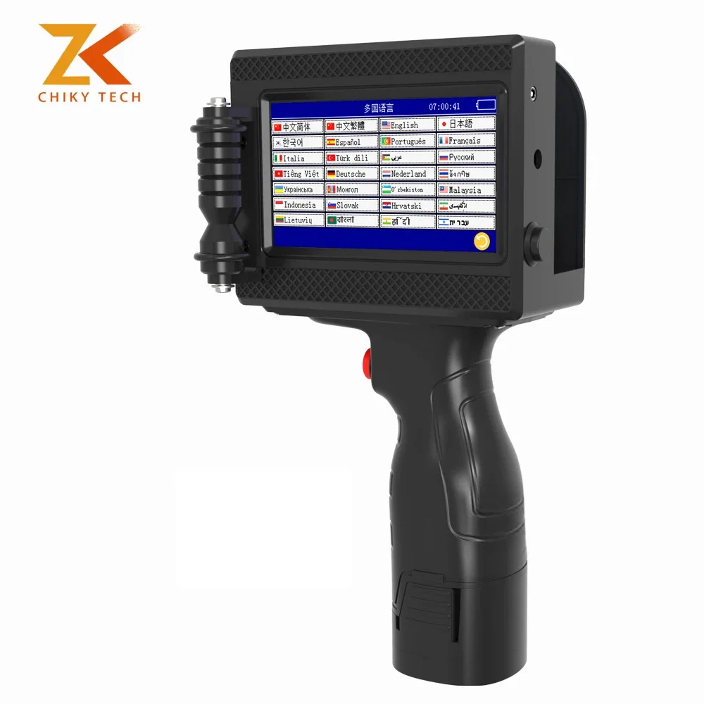 Hot Selling Black Quick Drying Ink Lightweight Hand Held Direct Printing Packaging Machine Printer Portable