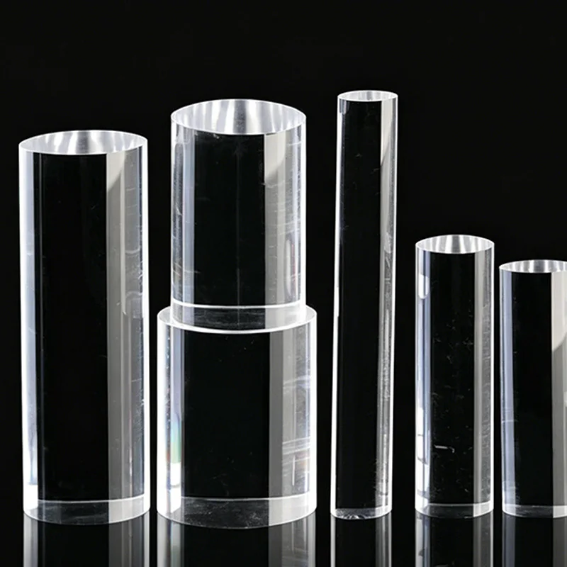 Clear Acrylic Round Rod Round 2mm 3mm 4mm 5mm 6mm 8mm 10mm 12mm 15mm 18mm 20mm 25mm 30mm 35mm 40mm 45mm 50mm 60mm 70mm 100mm