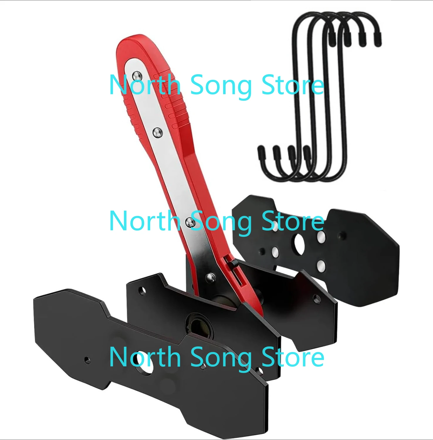 

Инструмент для сжатия тормозного суппорта с дополнительными 2 большими пластинами для разбрасывателя колодок дискового тормоза, инструмент для компрессора поршня суппорта