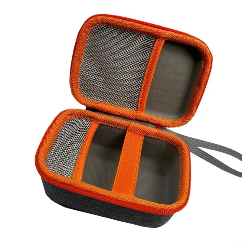 J1HD Travel Traking Case Bolsa con bolsillo malla para mini reproductores Músicos Músicos Plazas choque Hard Eva Case