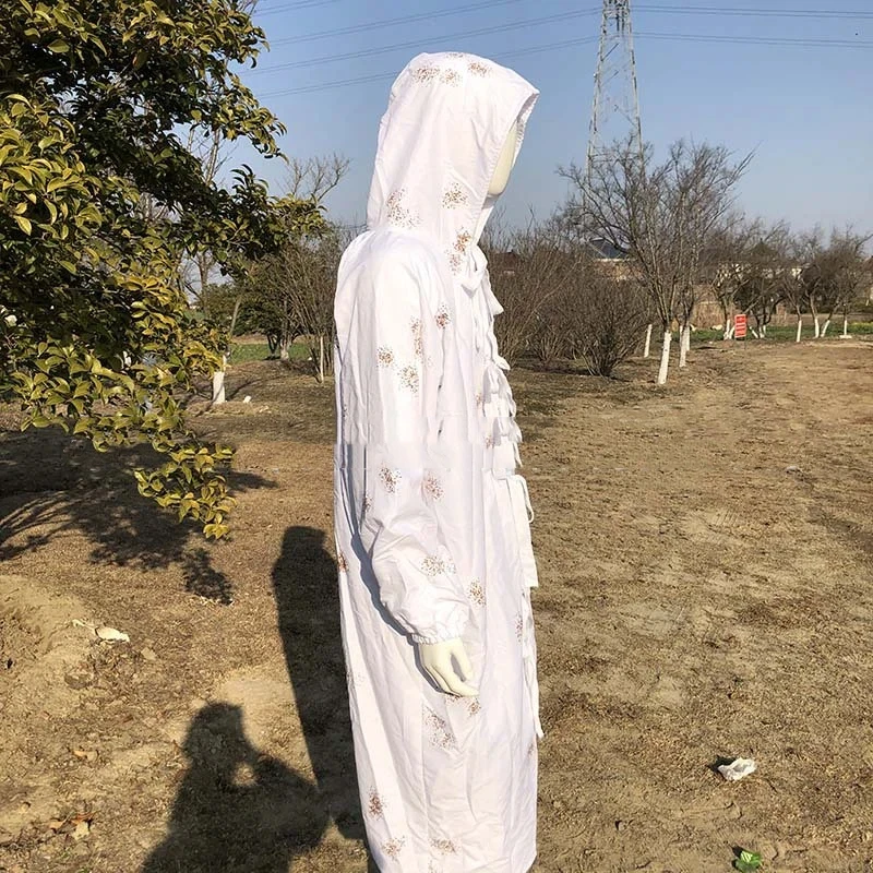 Snow Digital Cloak Ghillie Suit Adult and Children White Digital Cloak Snow Hunting Cloak Camouflage Clothing