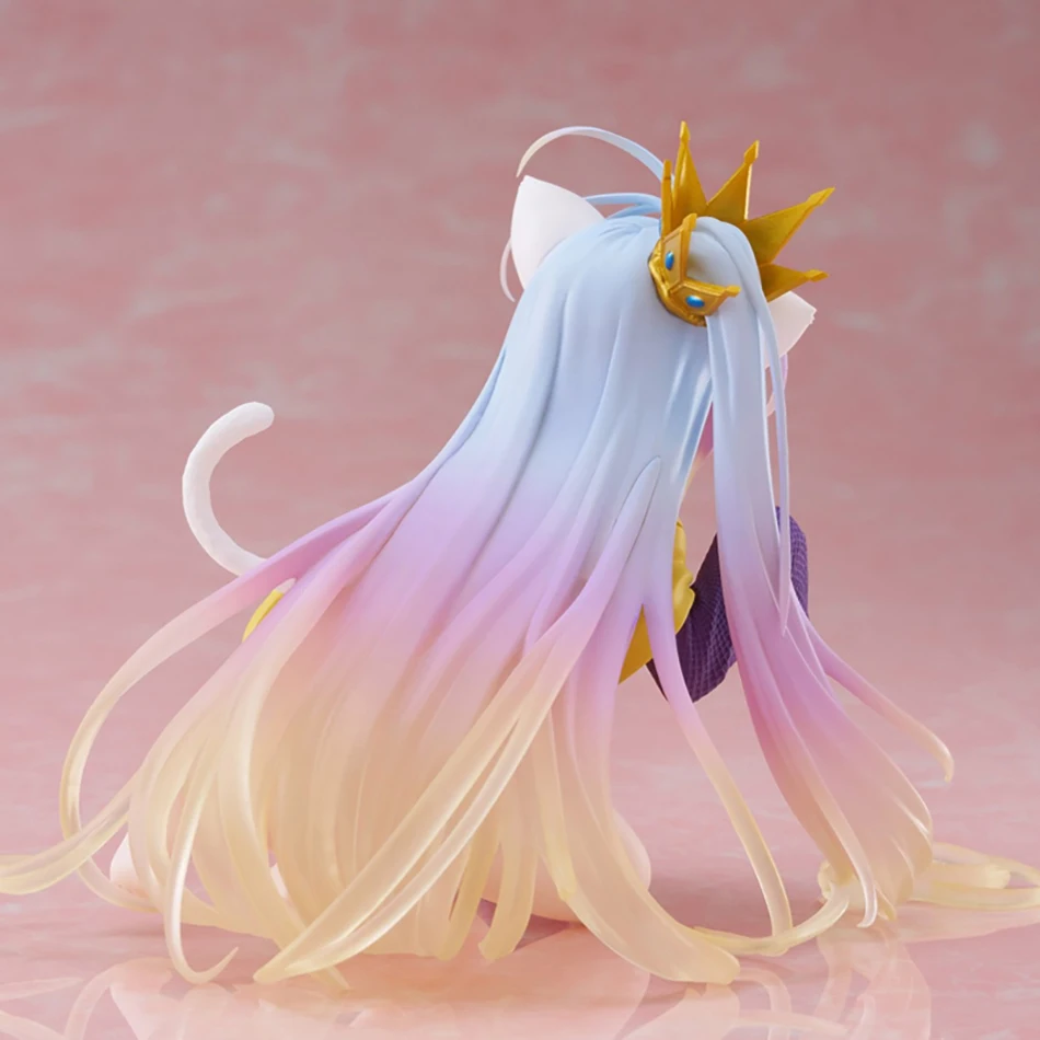 Anime Geen Game Geen Leven: Zero White Figuur Anime PVC Anime Actiefiguren Model Leuke Kamer Collectie Ornament Anime Model Speelgoed Geschenken