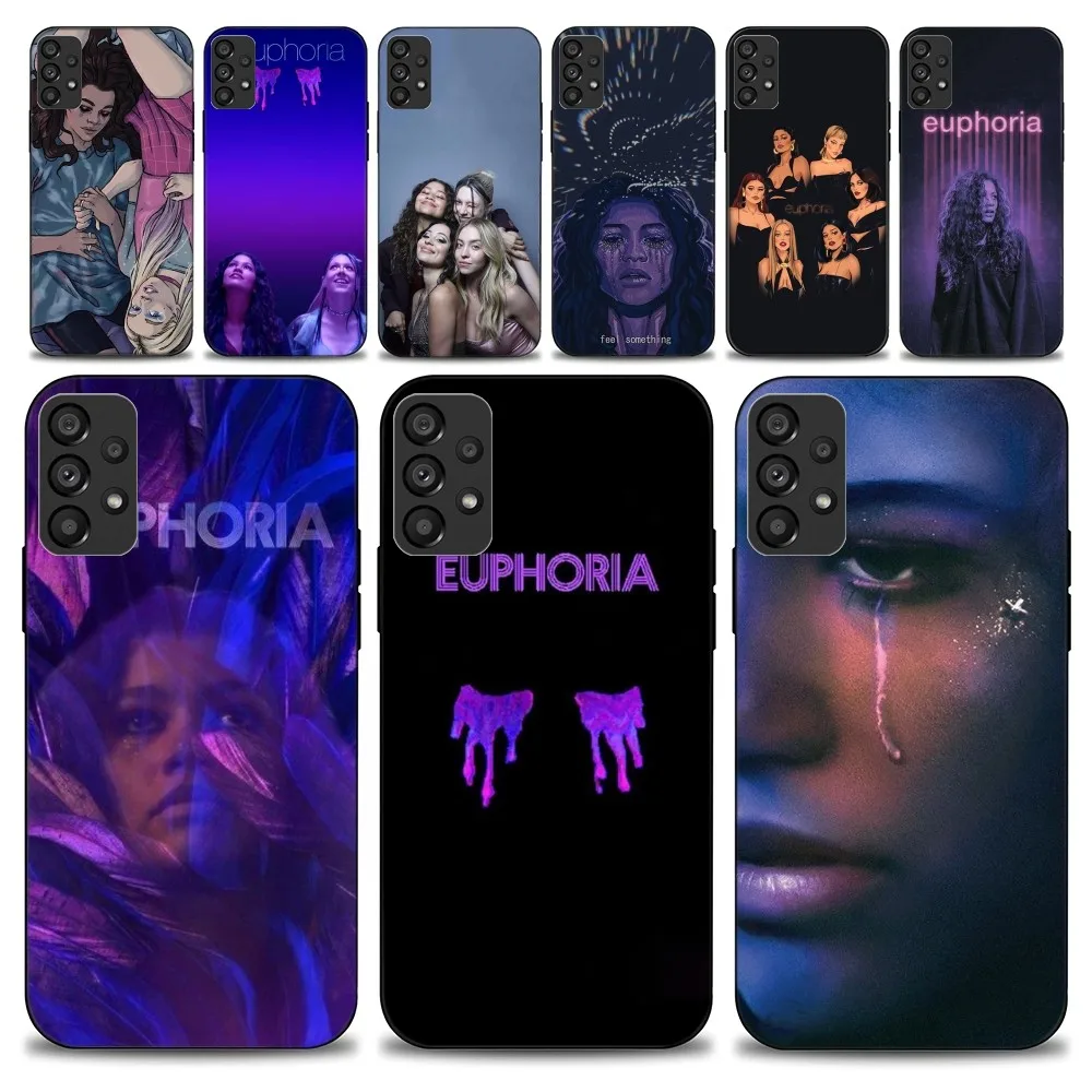 American TV Series Euphoria Phone Case For Samsung Galaxy S22 S23 Ultra S21 S20 FE Plus Note 20 Soft Cover