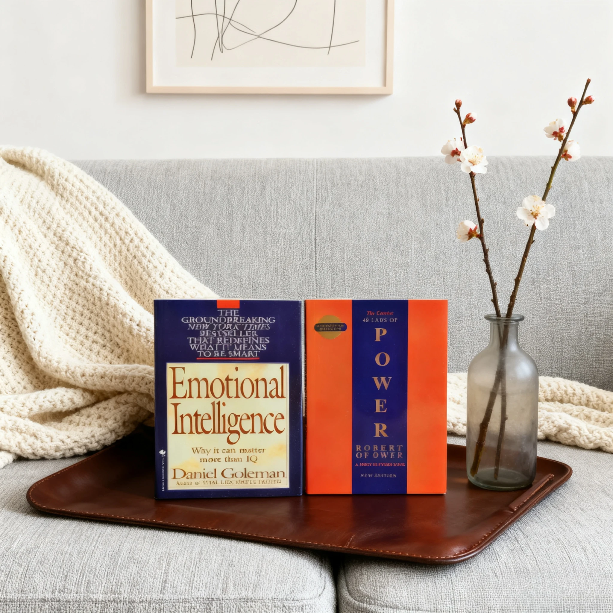 

《Лакоричный 48 Laws Of Power》+ 《Изумный интеллект》Порстное право силовой игры Культивировать эмоциональный интеллект Эмоционный подарок