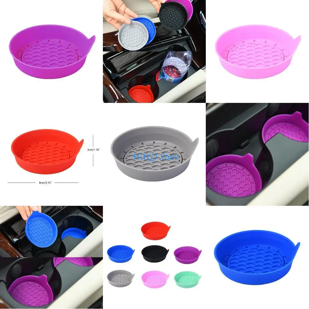 

37JE CAR Держатель бутылок вставьте подставки для царапины автозапроницаемой аксессуары для водяной чашки для водяной чашки.