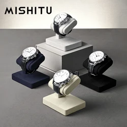 MISHITU High End Wrist Watch Display Rack Microfiber Watch Bracelet Counter Display Jewelry Display Props Watch Storage Rack