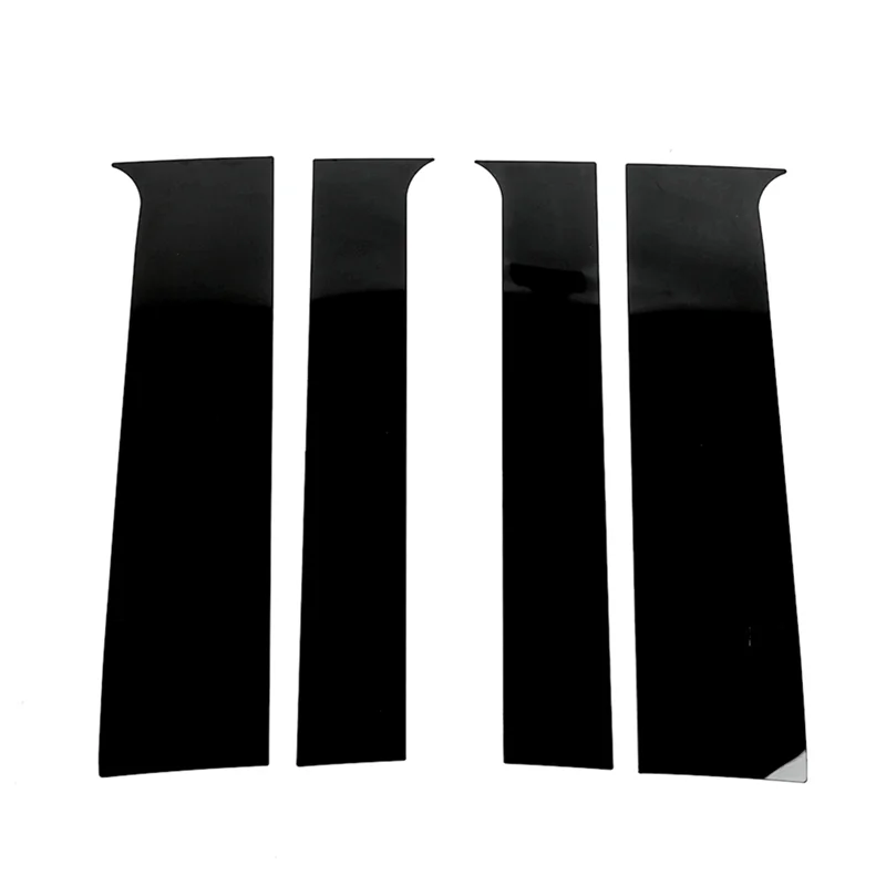 

Car Window Pillar Posts For Colorado / For GMC Canyon Crew Cab 2015-2022 Door Trim Cover Decal Stickers Black PC 4 PCS