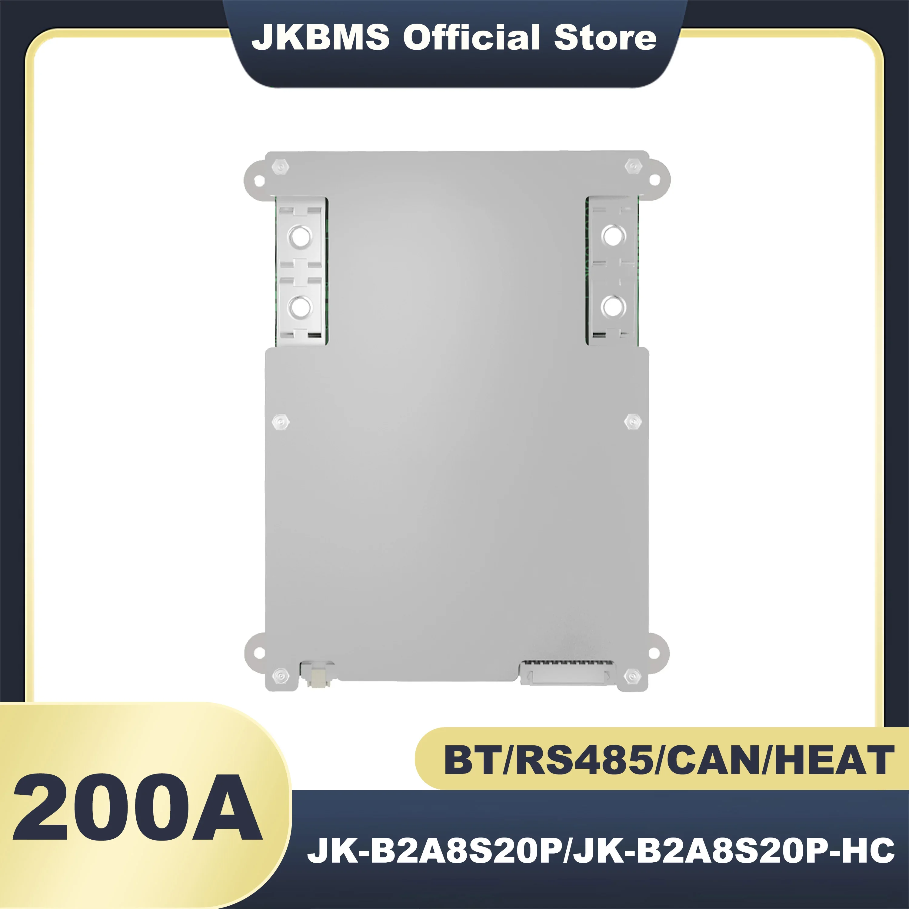 Батарея JKBMS Smart BMS B2A8S20P 4S 6S 7S 8S 12 в 24 В с батареей 2A Actice Blance RS485 HEAT CAN LifePO4 LTO li-ion батарея BMS