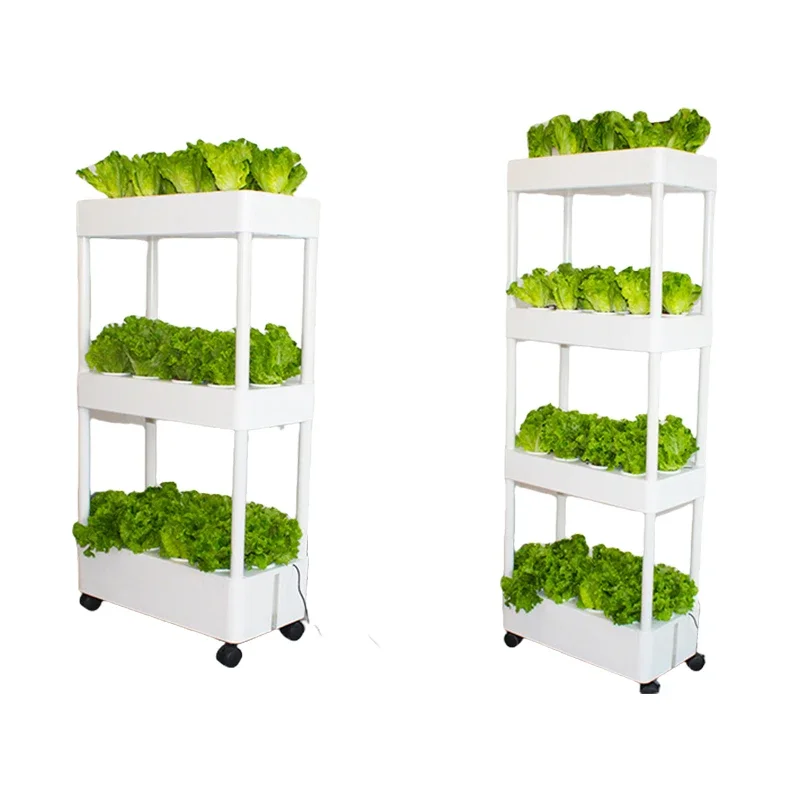Kleine binnentuin verwijderbare mini hydrocultuur groenteteeltrek