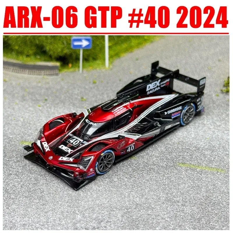 

MINIGT Scale 1/64 ARX-06 GTP #40 2024 Alloy Toy Motor Vehicle Diecast Metal Model Gifts
