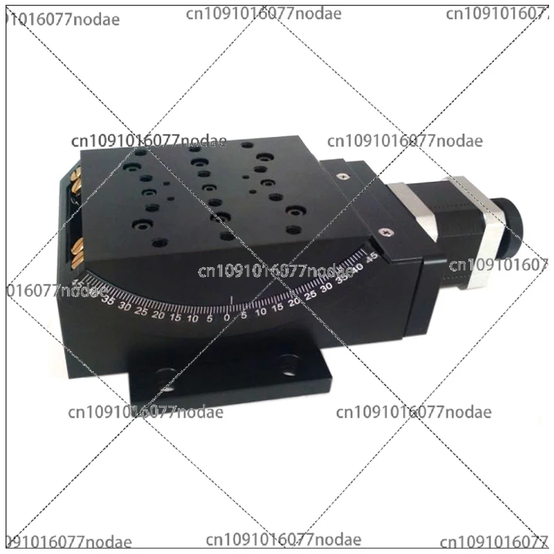 Motorized Goniometer Stage, Electric Goniometer Platform, Rotation Range: +/- 45 Degree