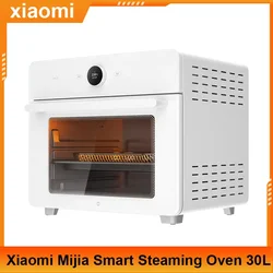 Xiaomi Mijia Smart Steaming Oven Microwave 30L Three Layers Steam Roast Bake Fried Stew Cooking Machine Mijia App Control 220V