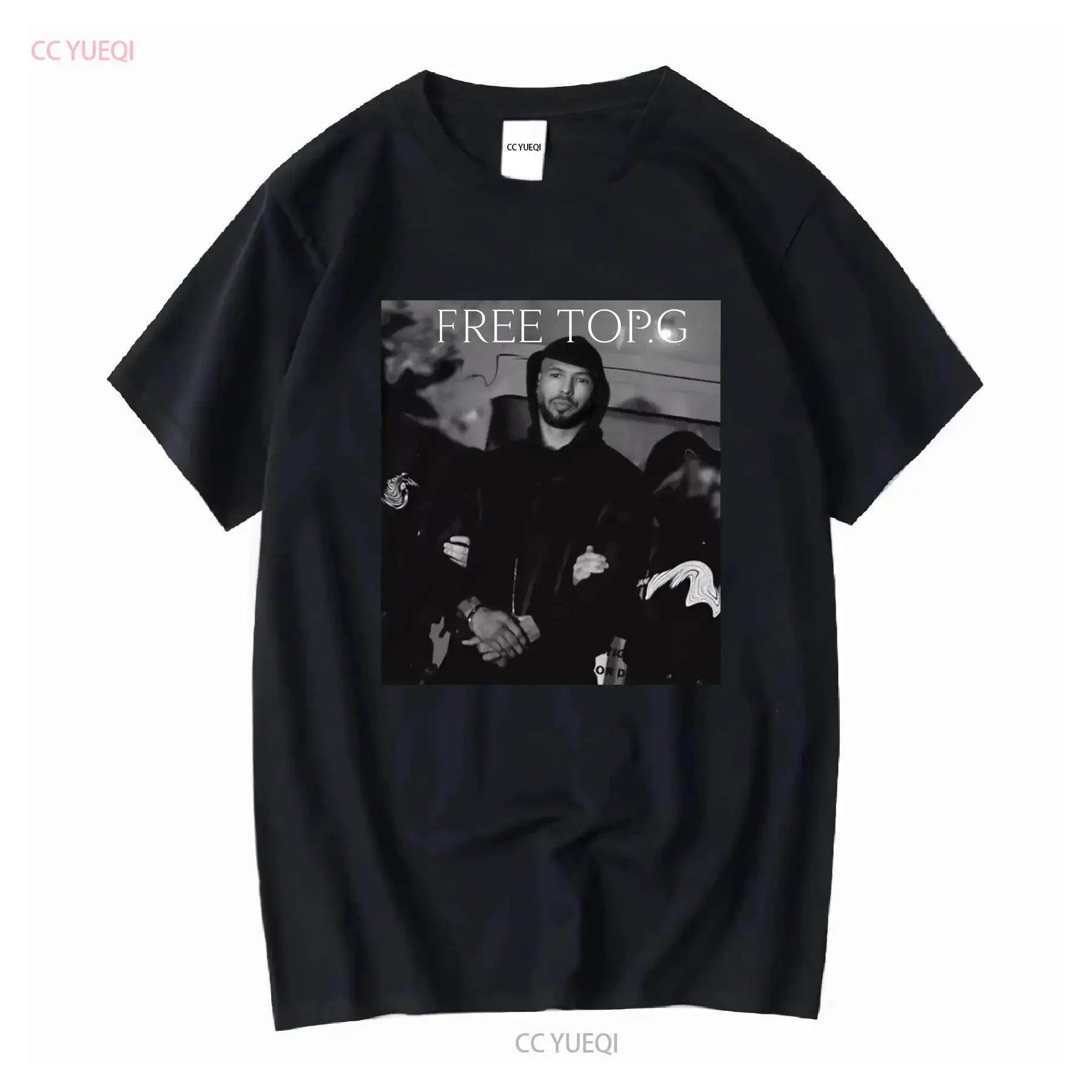 New Rare Free andrew tate shirt  All Size T WS467 long sleeves vintage Washed streetwear Breathable designer clothes Versatile