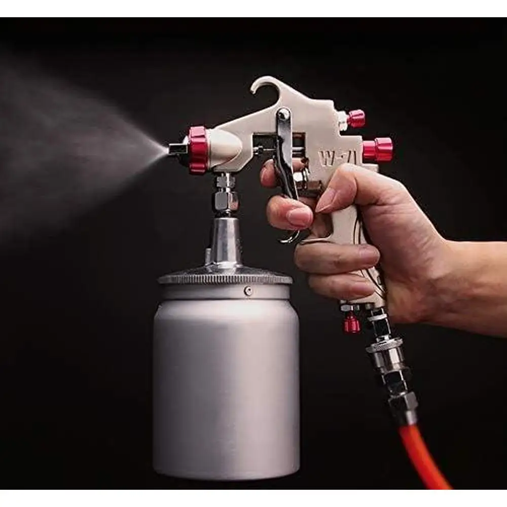 LVLP Feed Spray 400ml Spray 1.3mm Nozzle Sprayer Professional Car Painting Repair Airbrush With Hopper