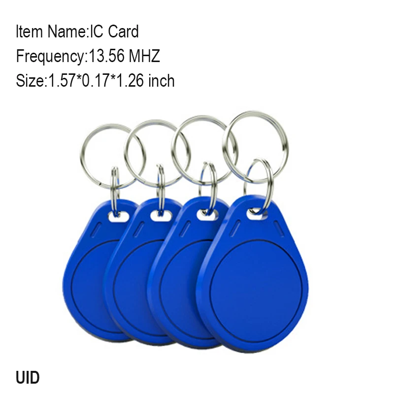 

5/10 pieces of RFID access control cloning NFC smart chips, 0 zone rewritable copy keychains, 13.56MHZ copy tags, S50 copier