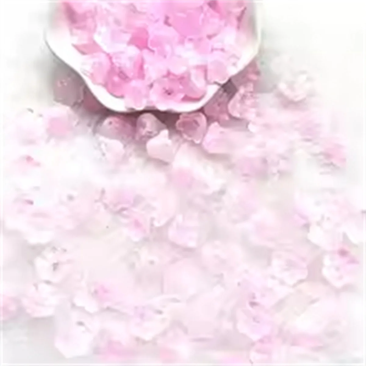 LiuLiLingLan 20pcs/lot 7X10mm Colorful Bellflower Lampwork Beads Caps Glass Spacer Beads Jewelry Making DIY Bracelets Hairpin