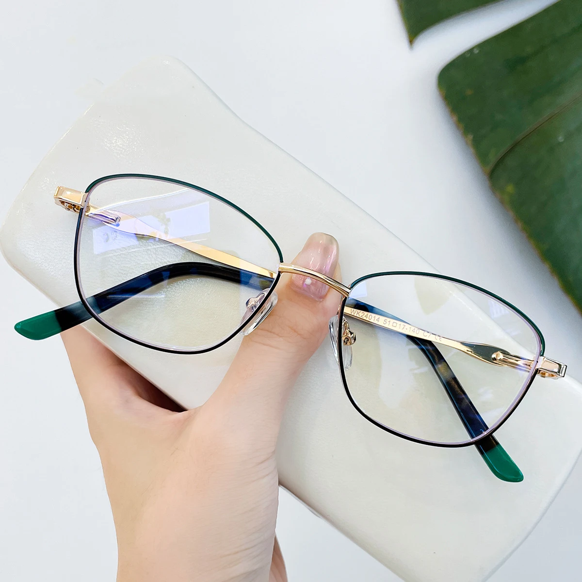 ผู้หญิงแว่นตาเลนส์ตาแมวสําหรับหญิง Lunette Pour Lady's Original แว่นตาผู้หญิงกรอบแว่นตา