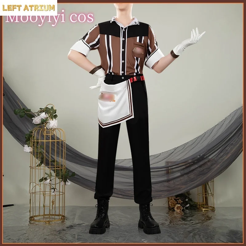 

Malleus Vil Epel Rook Cosplay Costume Halloween Christmas Role Playing S-4XL Handsome clothing Twisted Wonderland