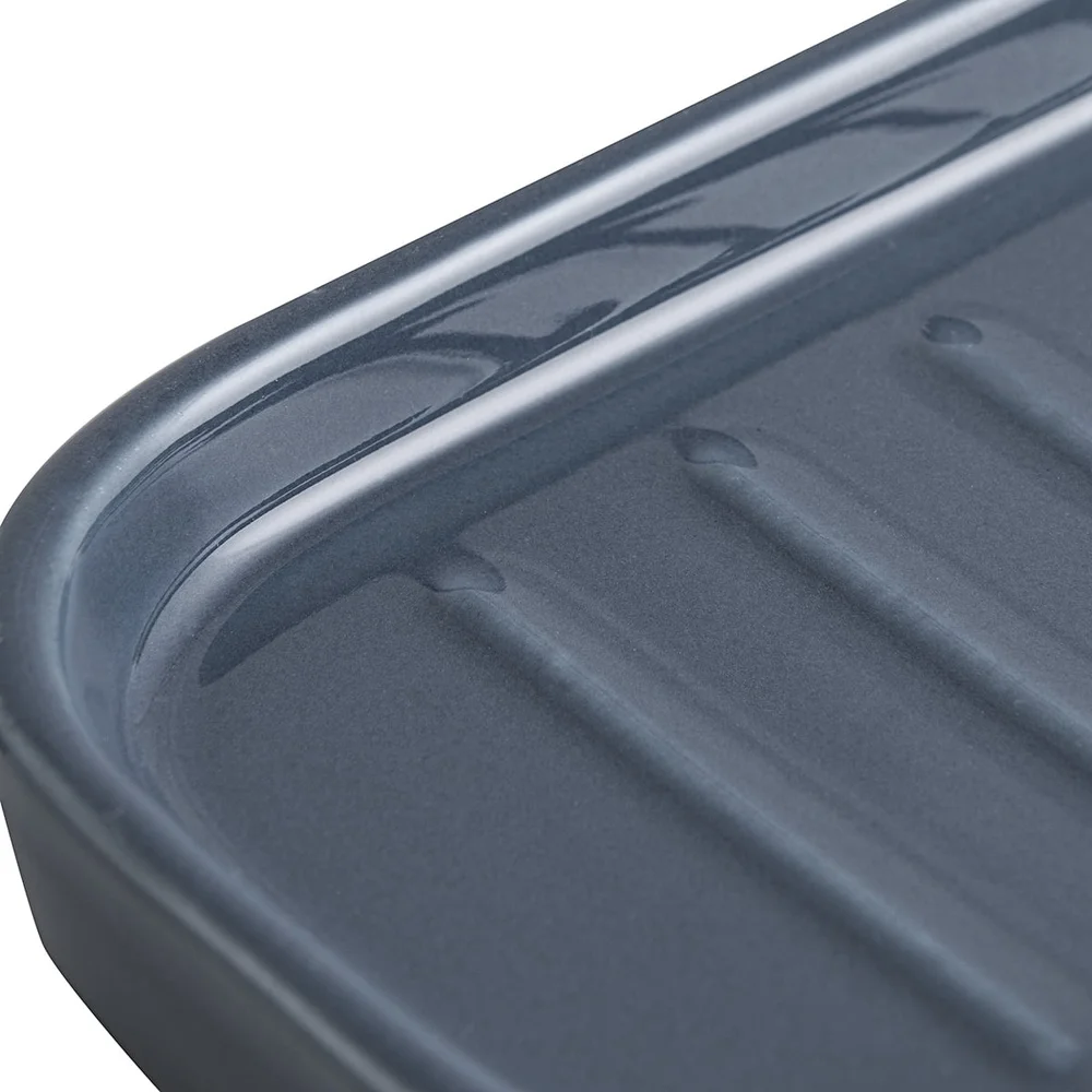 3 Pack Durable Ceramic Soap Dish Home Bathroom Storage For Jewelry Trinkets Countertop Organizer Multiuse Classic Design - Image 6