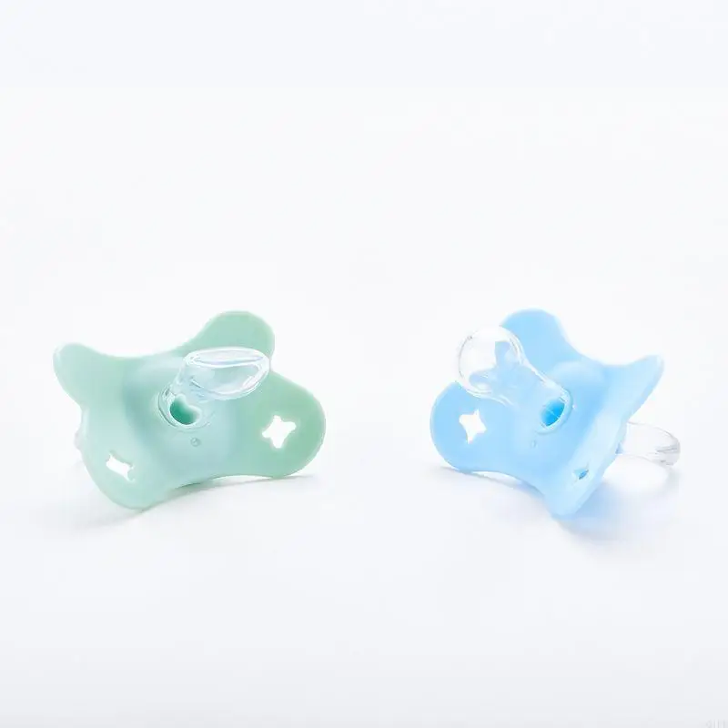 Q1FE Baby Silikon Sucifier Noworodki dla dzieci chłopcy dziewczynki manekin sutki