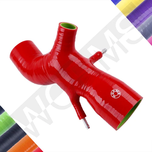 Imagen 2 del producto Para Mitsubishi Lancer Evolution EVO 7 8 9 4G63 2,0 T 2001-2007 Kit de manguera de entrada de aire de silicona 2002 2003 2004 2005 2006