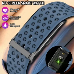 LIGE 2025 No screen Smart Watch 20-day Ultra-long Use Time 24hours Blood Oxygen Blood Pressure Monitoring Sports Smart Bracelet
