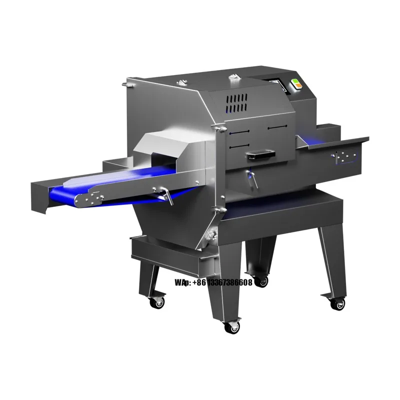 Hot Sale Automatic Industrial Meat Slicing Machine Commercial Beef Pork Ham Slicer High-Tech Meat Cutting Equipment
