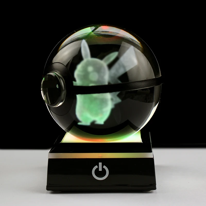 

Crystal Ball 3D Laser Engraving Anime Game Model Sphere Home Decoration Christmas Birthday Gifts Dropshipping