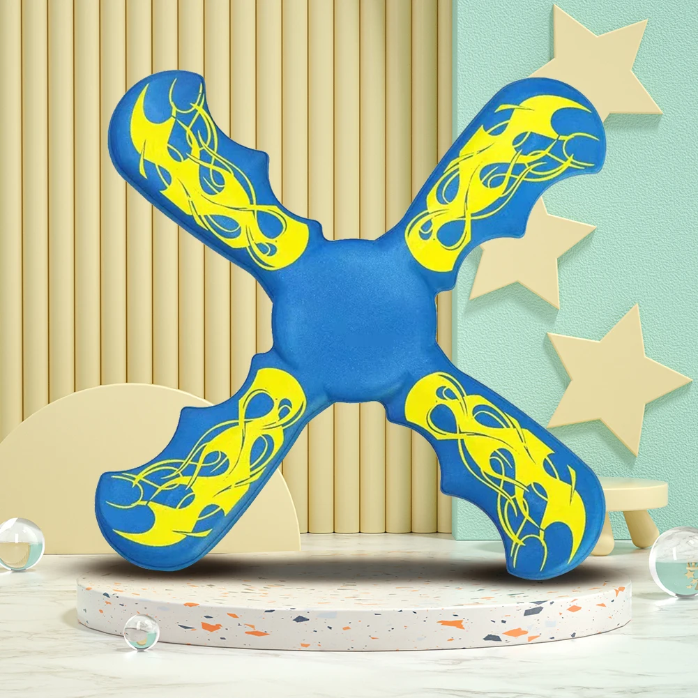 3 Bladed Boomerang Three-bladed Boomerang Toy Funny Returning Boomerangs Toy Decompression for Early Education