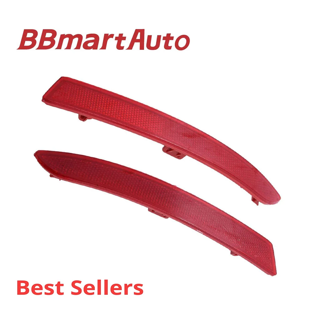 

63147318555 63147318556 BBmart Auto Parts 1Set Left & Right Rear Side Reflector Strip Cover Red Light Lamp For BMW 5 Series F10